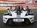 Veranstalter und Fahrer des Race of Champions freuen sich auf den KTM X-Bow. Foto: Auto-Reporter/KTM